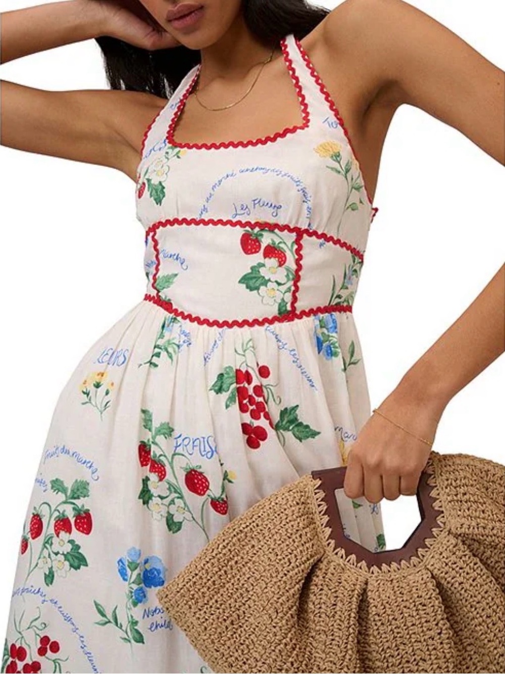 Nobody’s Child Hallie Sleeveless halter dress